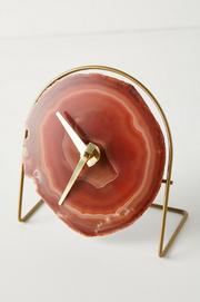 Agate Desk Clock (Over 10K Sold!)