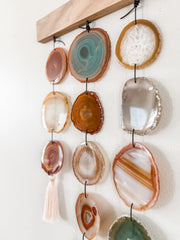 Ginger Uma Agate Wall Hanging (12 Inch)