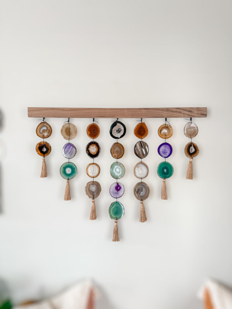 Customizable Uma Agate Wall Hanging (36 Inch)