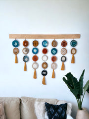 Aztec Uma Agate Wall Hanging (36 Inch)