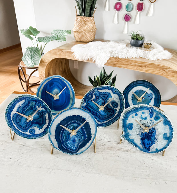 Agate Desk Clock (Over 10K Sold!)