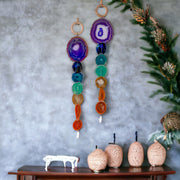 XL Chakra Agate Wall Hanging (Choose One You Love)