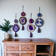 Vivi Amethyst Purple Agate Garland (Choose One You Love)