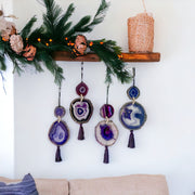 Vivi Amethyst Purple Agate Garland (Choose One You Love)