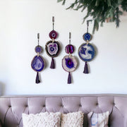 Vivi Amethyst Purple Agate Garland (Choose One You Love)