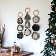 XL Umber Agate Garland Wall Hanging (Choose One You Love)