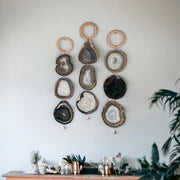 XL Umber Agate Garland Wall Hanging (Choose One You Love)