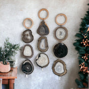 XL Umber Agate Garland Wall Hanging (Choose One You Love)