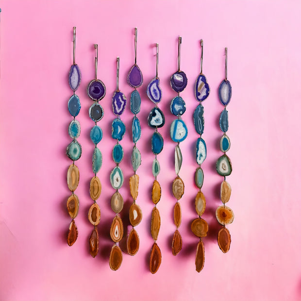 Petite Chakra Agate Garland