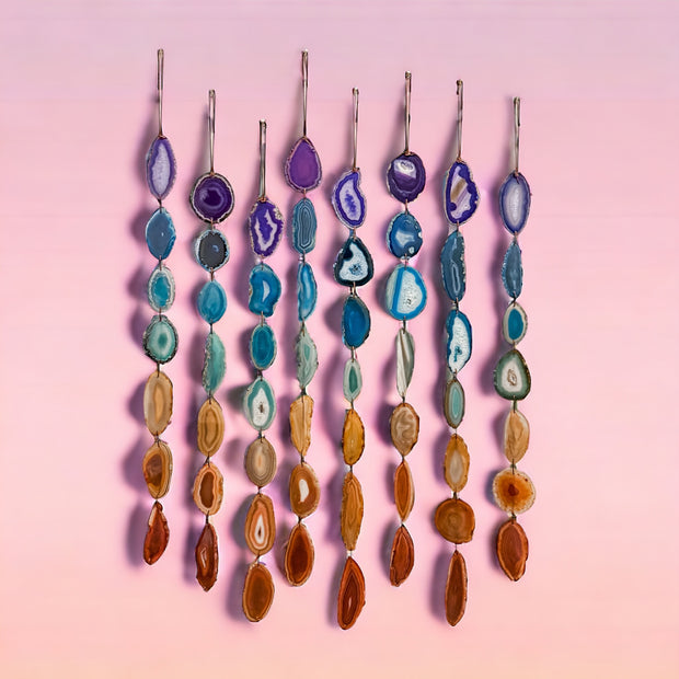 Petite Chakra Agate Garland