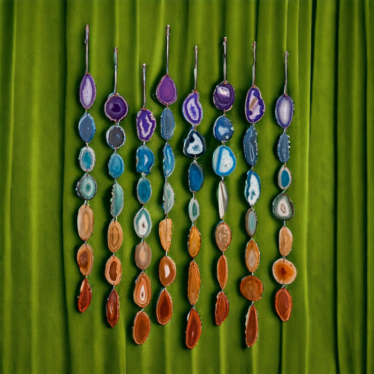 Petite Chakra Agate Garland