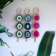 XL Colorful Agate Garland with Selenite (Choose One You Love)