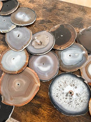 41-Piece Neutral Agate Dimensional Wall Art (Pre-Order)