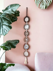 Umber Agate Garland – Handcrafted Boho Wall Hanging (Multiple Sizes)