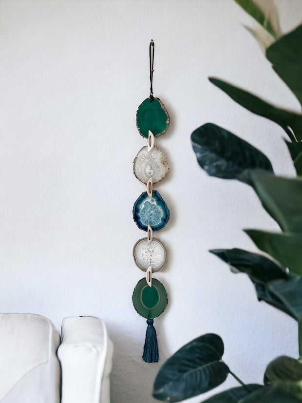 Coastal Glam Agate Garland