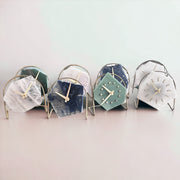 Crystal Quartz Clocks (Assorted Colors)