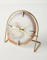 Agate Desk Clock (Over 10K Sold!)