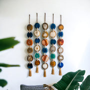 Sedona Skies Agate Garland – Handcrafted Boho Wall Hanging (Single or Set)