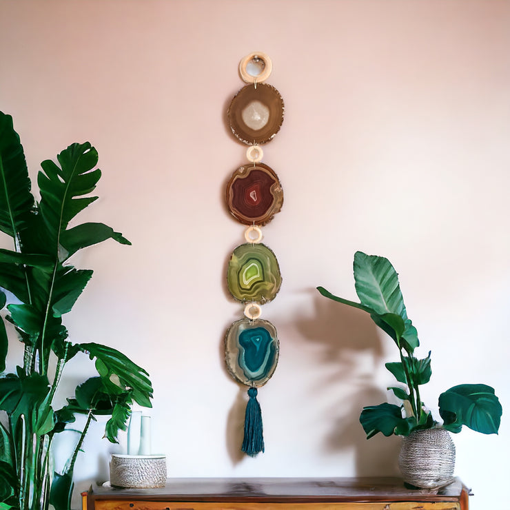 Vivian Agate Garland Wall Hanging