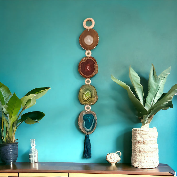 Vivian Agate Garland Wall Hanging