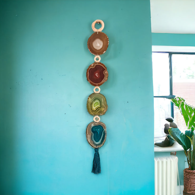 Vivian Agate Garland Wall Hanging