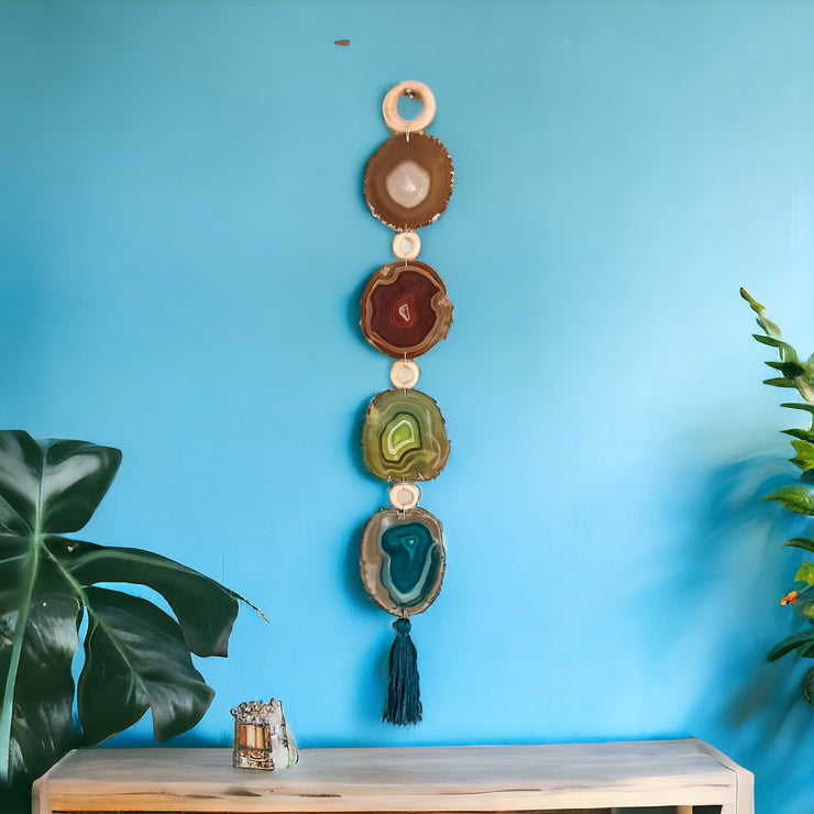 Vivian Agate Garland Wall Hanging