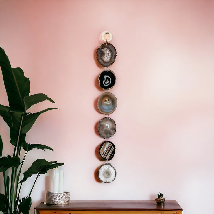 Umber Agate Minimalist Garland