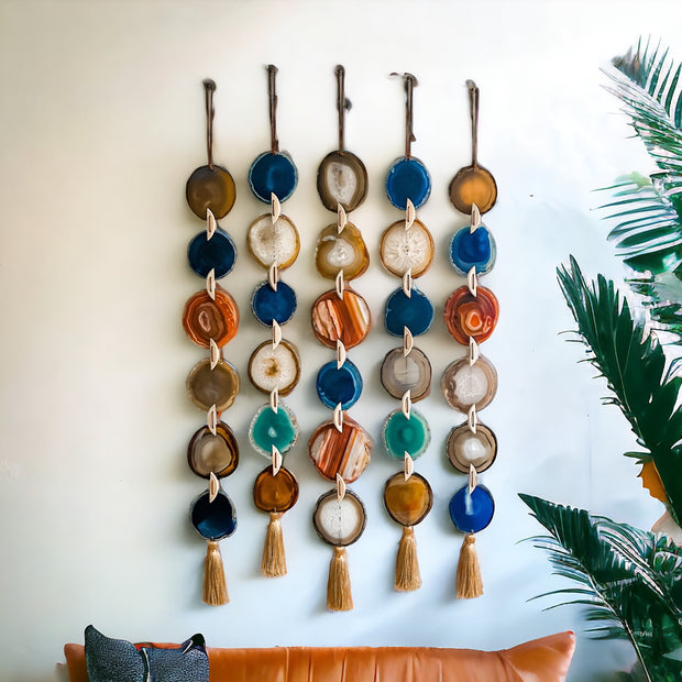 Orange Blue Umber Garland