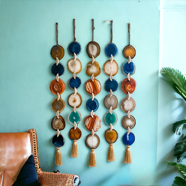 Orange Blue Umber Garland