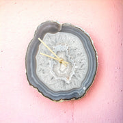 11-Inch Gray Agate Wall Clock