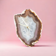 10-Inch Natural Agate Wall Clock