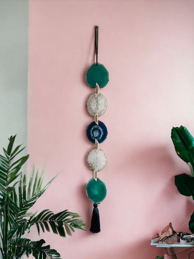 Coastal Glam Agate Garland