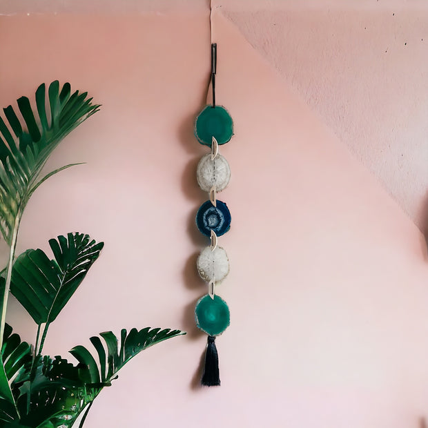 Coastal Glam Agate Garland