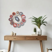 Sierra Mesa Agate Wall Art Set – 12 Piece | DIY Installation